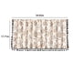 thumbnail image 3 of RKSTN blackout window valance Valance Curtains For Kitchen - Window Light Blocking Short Rod Pocket Curtain Panels For Small Window Bathroom Basement, 3 of 7