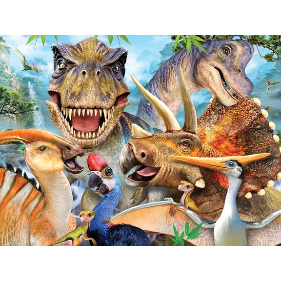 Dinosaurs Selfie Howard Robinson 3D Puzzle + Plush