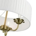 thumbnail image 7 of 41773-01-Livex Lighting-Edinburgh - 3 Light Pendant In Transitional Style-14 Inches Tall and 16 Inches Wide-Antique Brass Finish    -Traditional, 7 of 7
