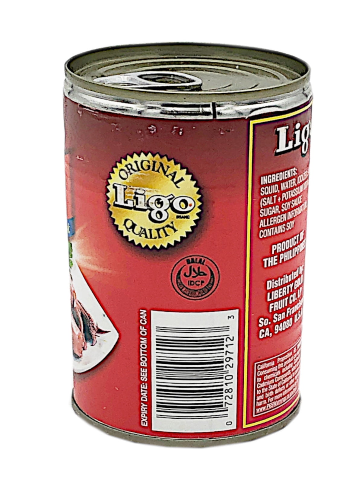 Ligo Squid in Brine 15oz, Pack of  6