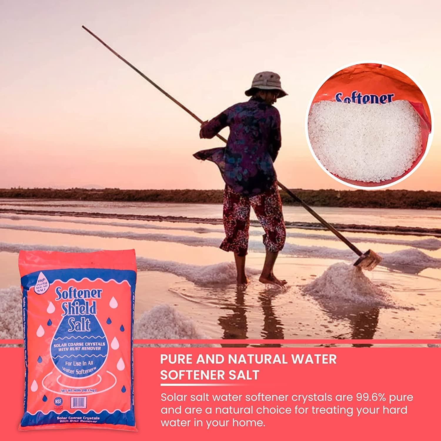 Buy All Natural Solar Salt Water Softeners (Water Softeners with Rust