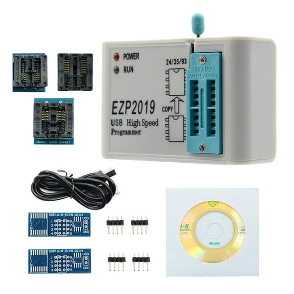 Programador USB Macarena EZP2019 soporte 32M 25 93 zeprom 25 Flash bios