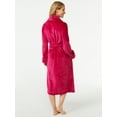 thumbnail image 2 of Joyspun Women’s Plush Sleep Robe, Sizes S to 3X, 2 of 3