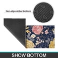thumbnail image 6 of Pioneer Flower Floral Print Pattern Kitchen Rugs Sets Of 2,Anti Fatigue Kitchen Mat Rugs Non Slip Washable,Decorative Kitchen Floor Mats for Kitchen,Sink,Laundry,17"x30"+17"x47", 6 of 7