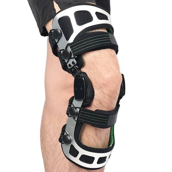 Orthomen OA Unloader Knee Brace Booster Ligament Injury or Meniscus Injury & Osteoarthritis Knee Brace Correction for Man and Women S/Right