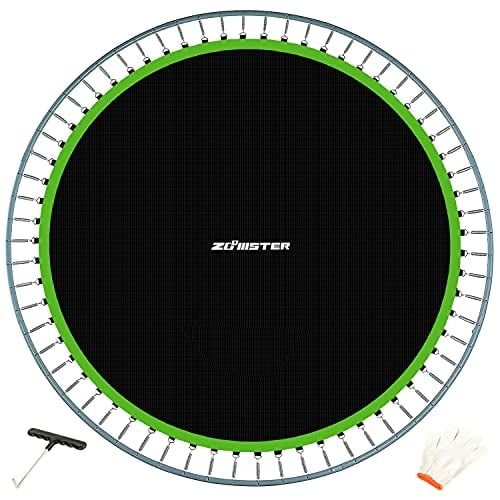 Alfombrilla de salto de repuesto para trampolín Zoomster, redonda, 14 pies
