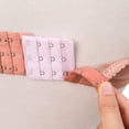 thumbnail image 2 of Bra Extensions, Women's Bra Extender, Bra Strap Extenders Elastic Extensions 3 Rows x 3 Hooks, 3 Rows x 2 Hooks, 2 of 6