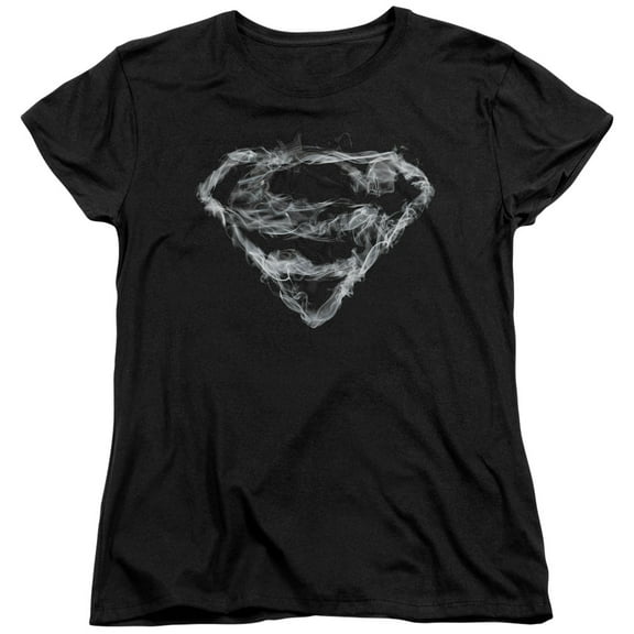 Superman - Smoking Shield - Women's Short Sleeve Shirt - Large