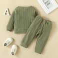 thumbnail image 4 of Durtebeua Baby Toddler Girl Clothes Outfits Long Sleeve Tops Pants Outfits Girl Fall Clothes 6-9 Months, 4 of 6