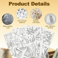 thumbnail image 3 of 38Pcs Ocean Elements Embroidery Pattern Stabilizer 8.3"x11.7" Sea Creature Soluble Stick and Stitch Embroidery Sticker 4 Sheets Sea Grass Sailboat Water Hand Sewing DIY Embroidery Paper, 3 of 7