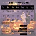 thumbnail image 4 of UDAUDU Womens Gothic Bat Sleeve Halloween Costume Lace Patchwork Velvet Goth Vintage Fancy-Dress Costumes Black, 4 of 7