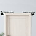 thumbnail image 3 of Wooden Crafts Lettering Right Angle Holiday Atmosphere Family Door Frame Decoration Sign, 3 of 3