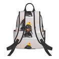 thumbnail image 2 of Naloa Dachshund Sitting in Bathtub Print Lightweight DayBackpack Suitable for school, work, shopping, travel, etc., 2 of 5