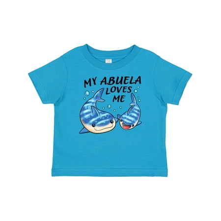 

Inktastic My Abuela Loves Me- Whale Shark Gift Baby Boy or Baby Girl T-Shirt