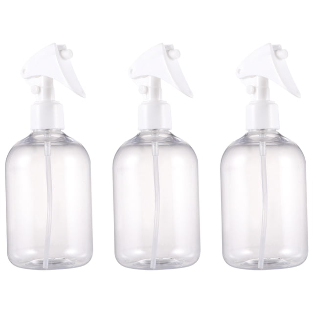 Miangastore 3 Pcs Small Plastic Spray Bottles for Cosmetics Leakproof 11.8x2.7x2.7in