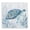 Smiling Blue Turtle Gaze, variant on Stupell Industries Contemporary Spotted Cowrie with Seaweed Canvas Art, 17 x 17, by Janet Tava