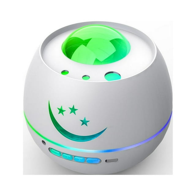 Projector Night Light Star Sky Projection Lamp Musical Lighting Ornament Bedroom Living Room Decor White