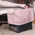 thumbnail image 3 of UNICEU Valentine's Day Panda Rose Print Toaster Covers 2 Slice Bread Maker Dust Cover Heart Print Kitchen Small Appliance Dust Protector, 3 of 7