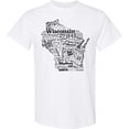 thumbnail image 3 of Inktastic Wisconsin State Word Salad T-Shirt, 3 of 5