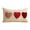 B, variant on Valentines Day Soft Plush Love Heart Pillow Covers,18x18/12*20Inch,Faux Fur Wool Decorative Anniversary Cushion Case for Sofa Home Decoration Red