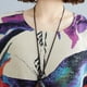 thumbnail image 5 of Vestido de lino de algodón de mujer vintage Vestido informal suelto con bolsillo de media manga con Tomshoo Vestido de lino de algodón, 5 of 7