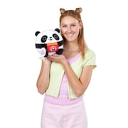 SNACKLES 8 inch Snackle (Panda Express) Andy the Panda, Ultra Soft Collectible Plush Toy by ZURU