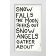 thumbnail image 1 of Shamp, Cindy 20x32 White Modern Wood Framed Museum Art Print Titled - Snow Falls, 1 of 4