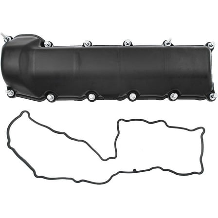 A-Premium Left Side Engine Valve Cover with Gasket & Bolt Compatible with Dodge Dakota 2000-2007 Durango 2000-2007 Ram 1500 2002-2007 Jeep Grand Cherokee 1999-2007 4.7L Gas