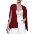 thumbnail image 1 of Vedolay Womens Tops Women's Blazer for Work Coat Business Casual Slim Fit Formal Ladies Jacket,Red M, 1 of 5