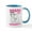 White/Blue Inside, variant on CafePress - Rosie The Riveter Smash The Pa - 11 oz Ceramic Mug - Novelty Coffee Tea Cup