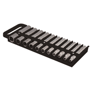 Lisle 40990 - 1/2" Drive Magnetic Socket Holder/Black
