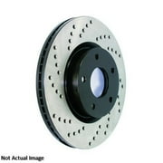 CENTRIC PARTS - CROSS-DRILLED Fits select: 2013-2015 CHEVROLET CAMARO, 2008 CADILLAC CTS