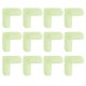 thumbnail image 4 of ColoMX Protectores de esquinas luminosos para muebles, protectores de esquinas a prueba de bebés, en forma de L, 12 Uds., 4 of 8