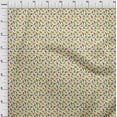 thumbnail image 4 of oneOone Silk Tabby Light Yellow Fabric Colorful Dinosaur Cartoon Craft Projects Decor Fabric Printed By The Yard 42 Inch Wide, 4 of 5
