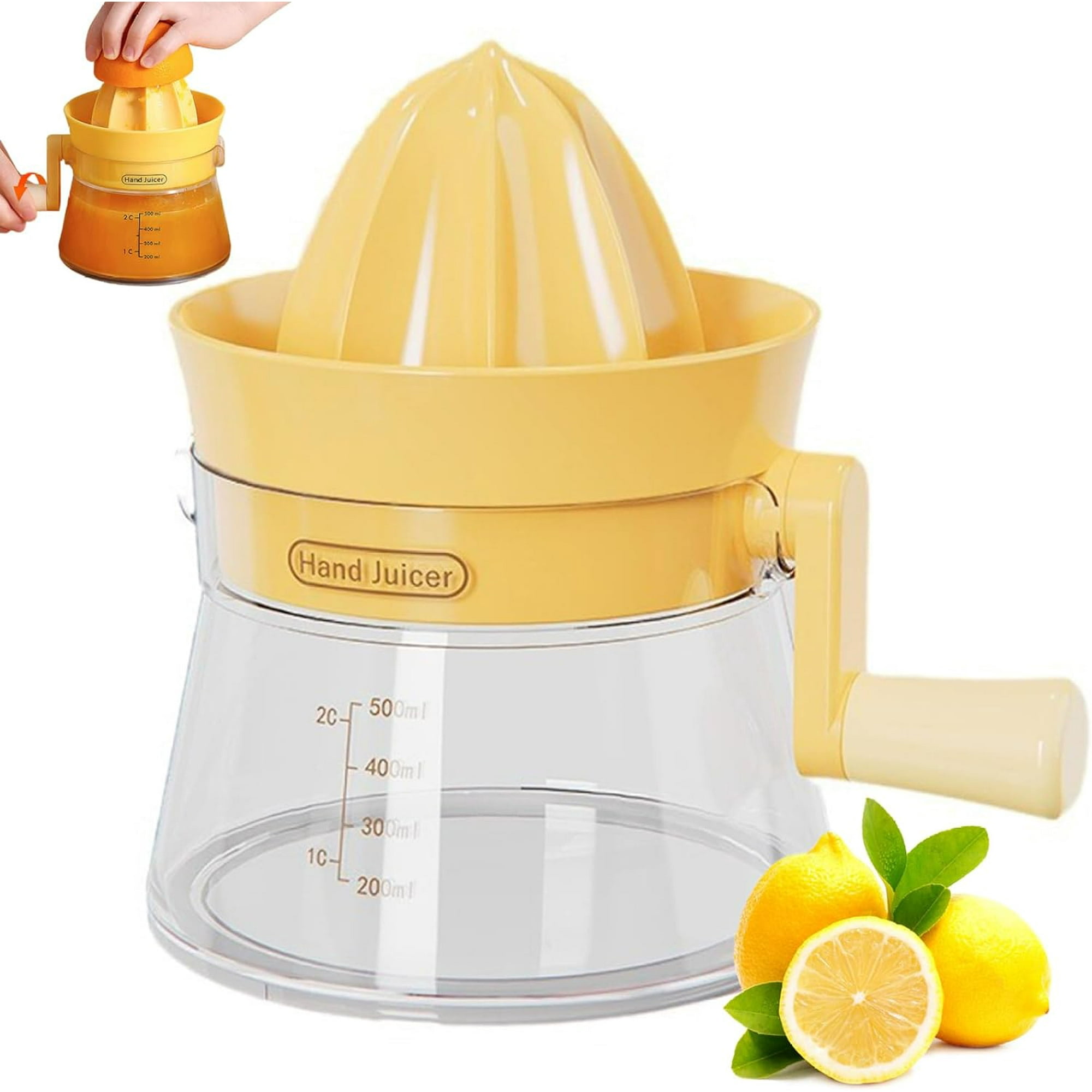 Manual Juicers, Lemon Squeezer Graduated Orange Juicer Food
