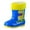 Blue, variant on YAYUBA Rain Boots For Girls,Girls Short Rain Boots On Ankle Garden Boots For Kids Outdoor Play