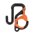 thumbnail image 1 of Ergodyne Squids 3178 - Gancho de bloqueo para antena con punto de amarre, 5,1 cm, negro y naranja, 1 of 6