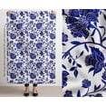 thumbnail image 3 of Soimoi Cotton Canvas Fabric Yardage - Printed Floral Pattern, Blue | 56" Wide | Ideal for Sewing, Upholstery, Tote Bags, Home Decor & More, By The Yard, 3 of 7