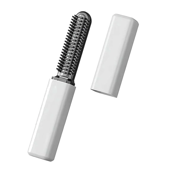 Portable Bang Styling Comb, 2026 New Travel Straightening Brush, Anti-Scald, 30 Second Fast Heat,USB Rechargeable for Root Lift & Frizz Control