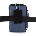 thumbnail image 4 of BPC Carabiner Loop Holster for iPhone 12 Pro Max, Moto G 5G, Redmi Note 8 Blue, 4 of 5