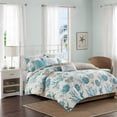 thumbnail image 2 of Gracie Mills Koreen 6-Piece Coastal Escape Cotton Sateen Bedding Ensemble GRACE-3111, 2 of 5
