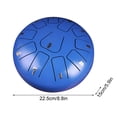 thumbnail image 6 of LoyisVidion Handheld Steel Tongue Drum with Zen Design for Musical Creativity,Meditation,and Stress Relief Decoration Ornaments, 6 of 8