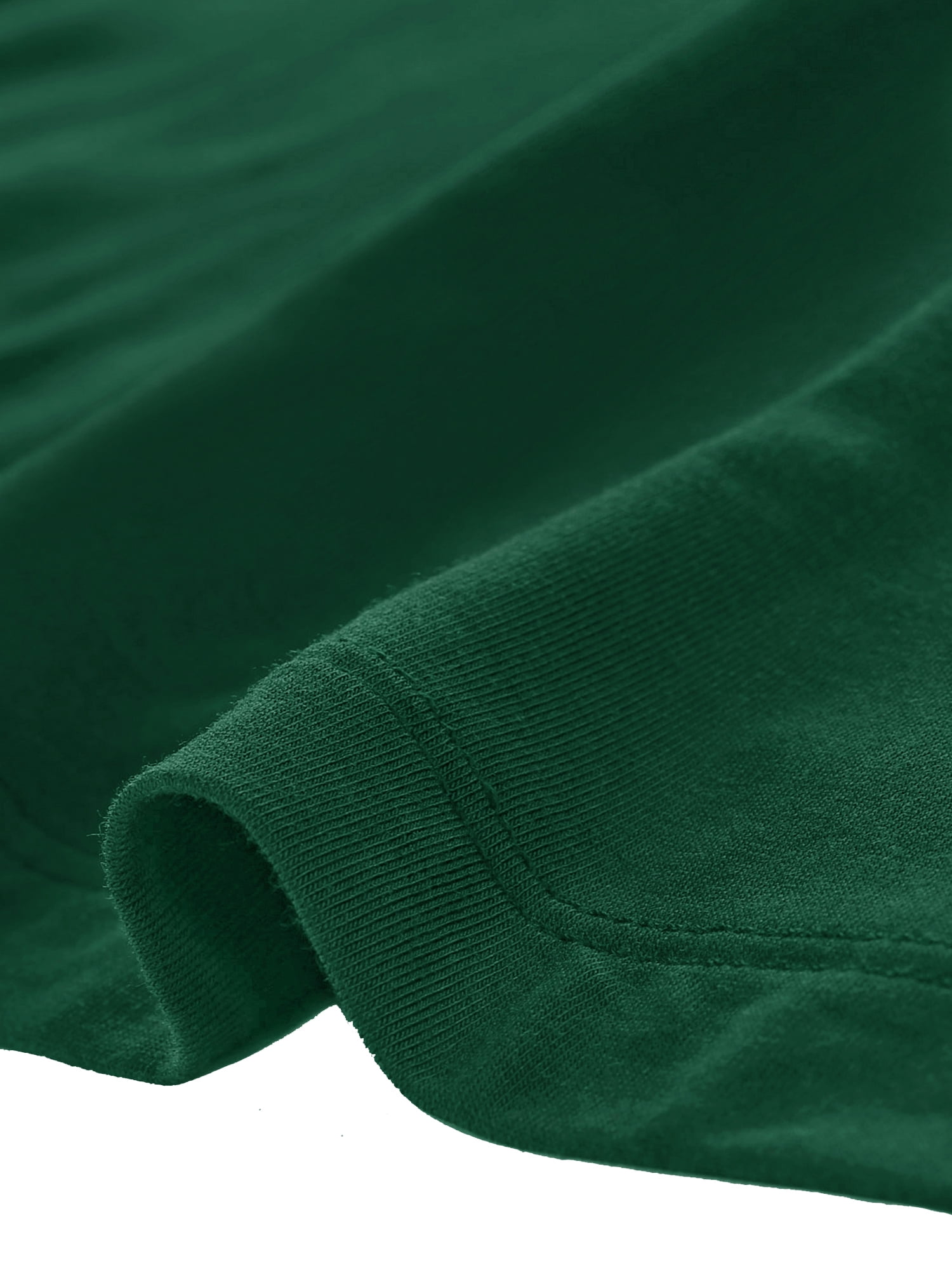 DARING DIVA Women's Casual Stretchy Tunic Asymmetric Hem Top 3XL Dark Green