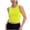 Yellow, variant on KyCheLot Girls Crew Neck Tank Tops Backless Solid Color Sleeveless Short Clothes Fitted Racerback Tank Tops