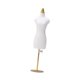 thumbnail image 4 of Vestido de muñeca Forma de costura Mannequin Vestence Decoración de torso Decoración Profesor de vestimenta profesional Formulario Modelo de forma de diseño de disfraces My base de oro, 4 of 10