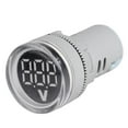 thumbnail image 2 of 12-500V Voltmeter Voltage Meter Auel Digital LED Monitor Dual Display Panel White, 2 of 8