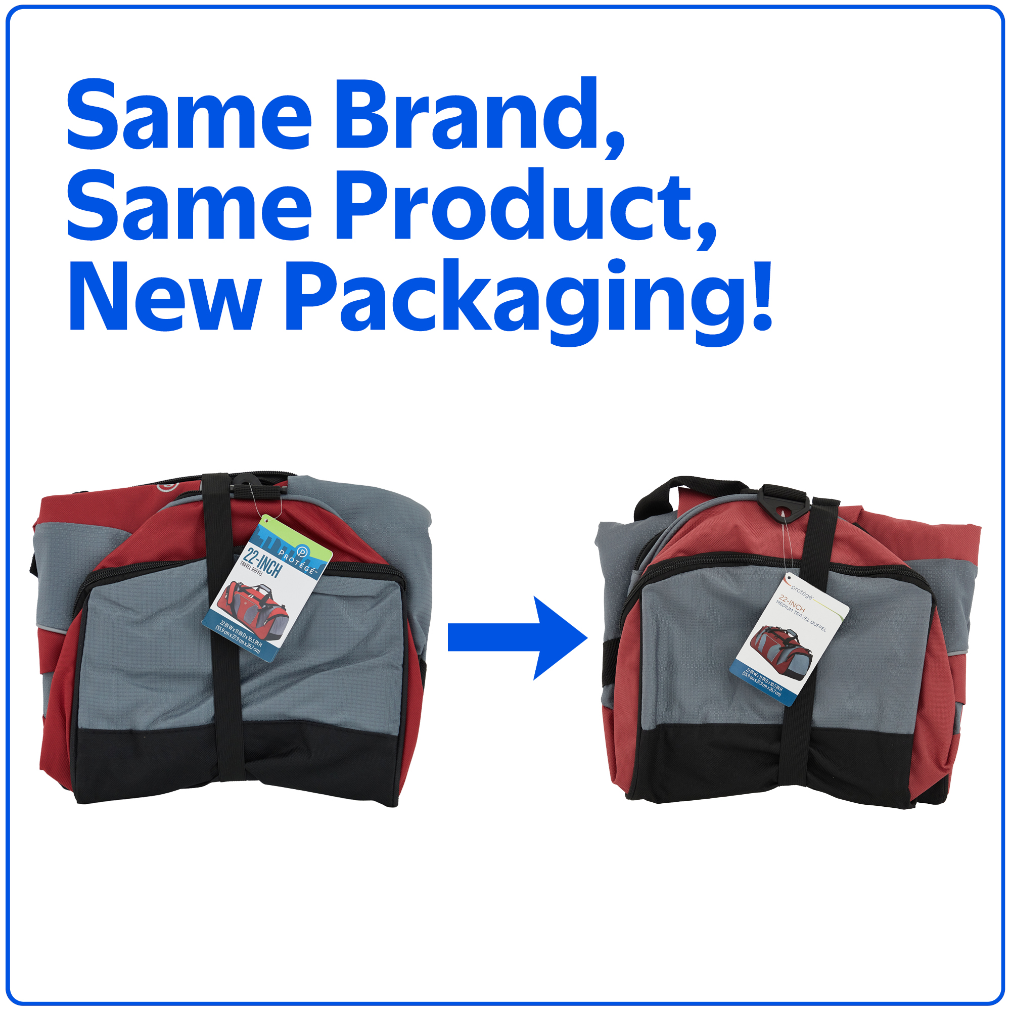Protege 22-Inch Sport Duffel Bag, Red photo 2