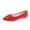 Red, variant on Taqqpue Women Shoes Under 15 Dollars Women's Versatile Plus-Size Pointed-Toe Multi-Color Metallic Embellished Comfortable Flat Shoes for Women
