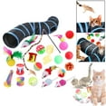 thumbnail image 4 of Tubo de túnel de juego de gato Sunnimix 22 juegos de juguetes interactivos para gatos, 4 of 7