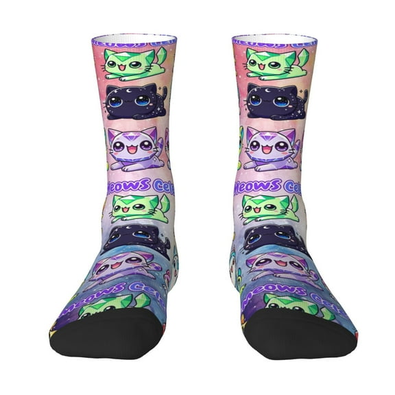 Aphmau Novelty Crew Socks Casual Socks Mid Calf Socks For Women Men